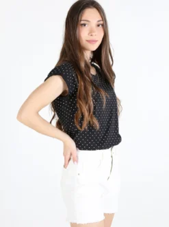The People Rep T-shirt donna in cotone con stampa cuori