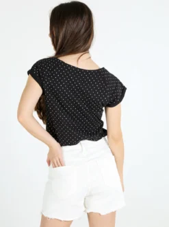 The People Rep T-shirt donna in cotone con stampa cuori