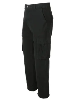 Tmk Pantaloni cargo baggy da uomo - nero