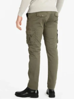 Tony Backer Pantaloni in cotone uomo con tasconi