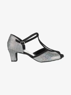 Top Dance Shoes Scarpe da ballo donna in pelle con puntale aperto