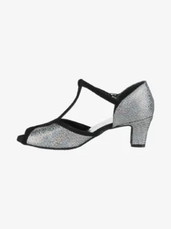 Top Dance Shoes Scarpe da ballo donna in pelle con puntale aperto