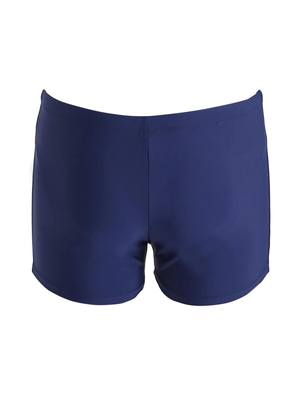Trendy Boy Boxer parigamba uomo da mare con taschino - blu scuro