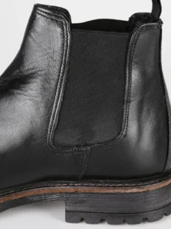 Tusichevali Stivaletti chelsea in pelle nero
