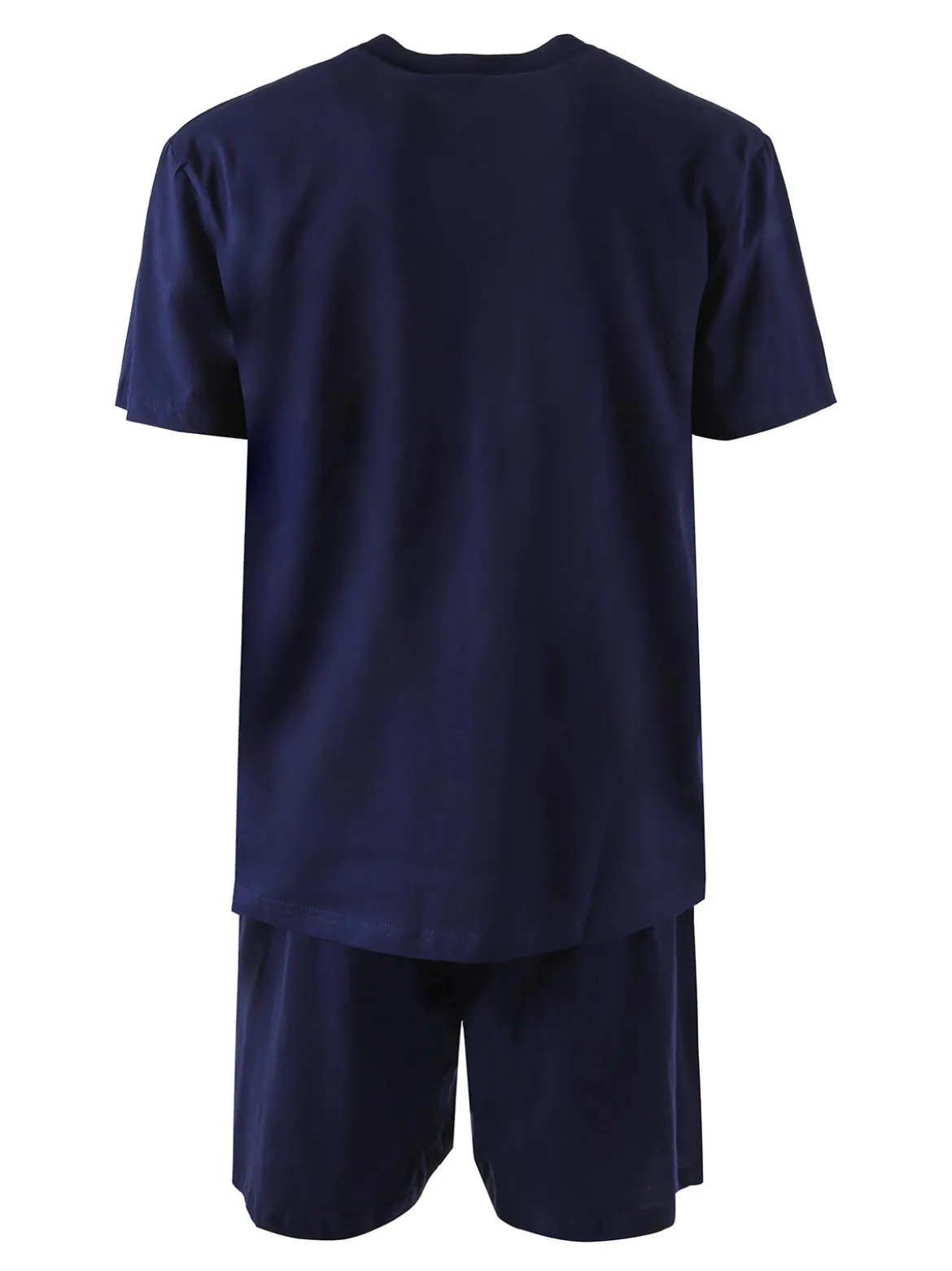 Umbro Completo corto sportivo da uomo in cotone con t-shirt e bermuda - blu scuro