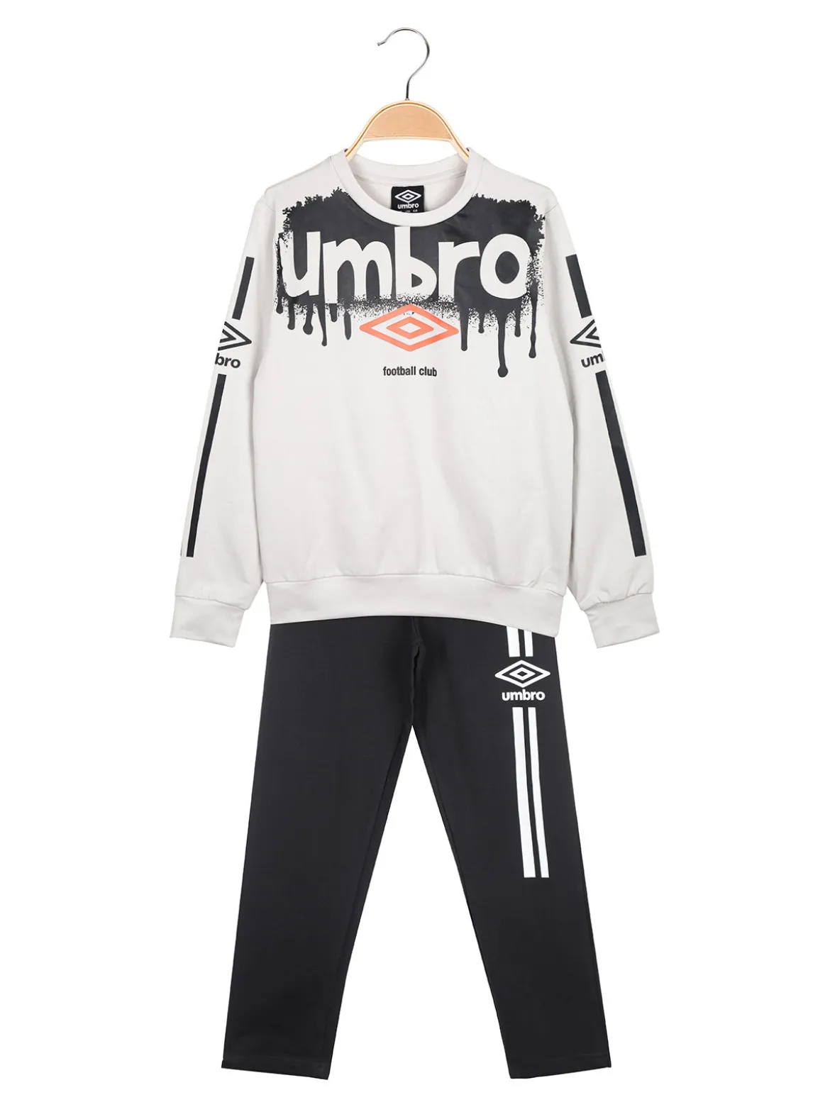Umbro Completo sportivo 2 pezzi da bambino in cotone