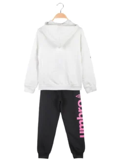 Umbro Completo tuta da bambina con cappuccio