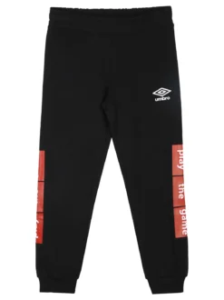 Umbro Completo tuta da bambino 2 pezzi con interno felpato - rosso