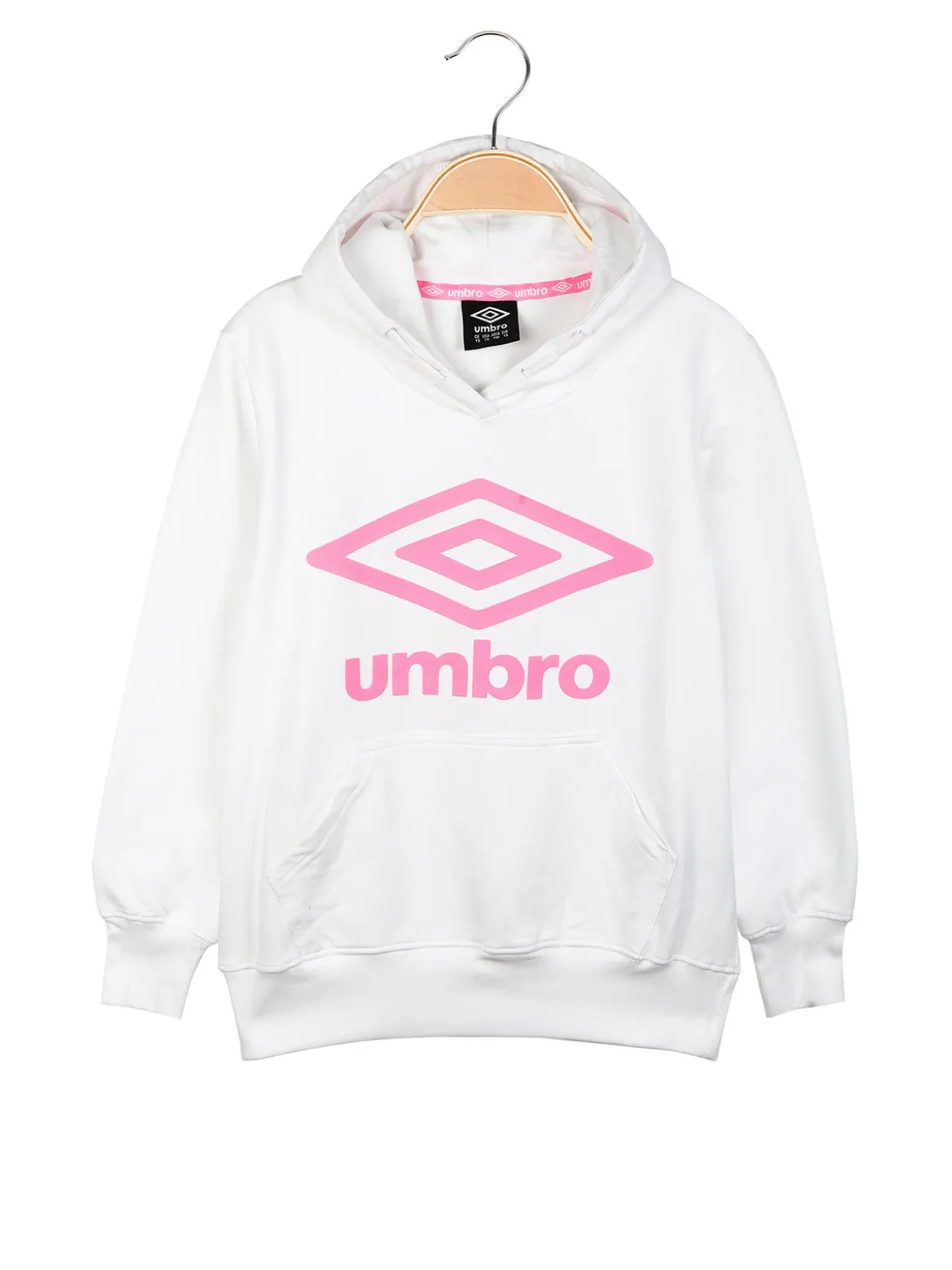 Umbro Felpa da ragazza con cappuccio