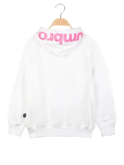 Umbro Felpa da ragazza con zip e cappuccio