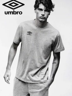 Umbro T-shirt uomo girocollo in cotone