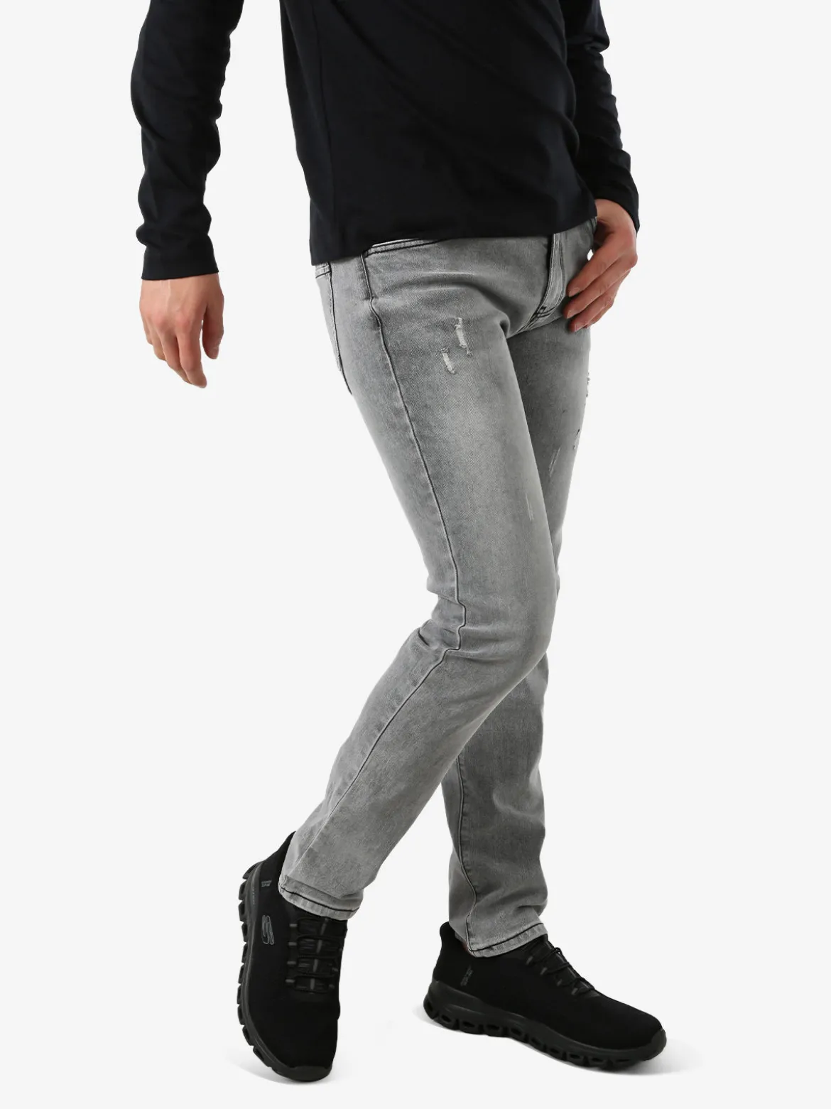 Unimarca Jeans da uomo slim fit - grigio