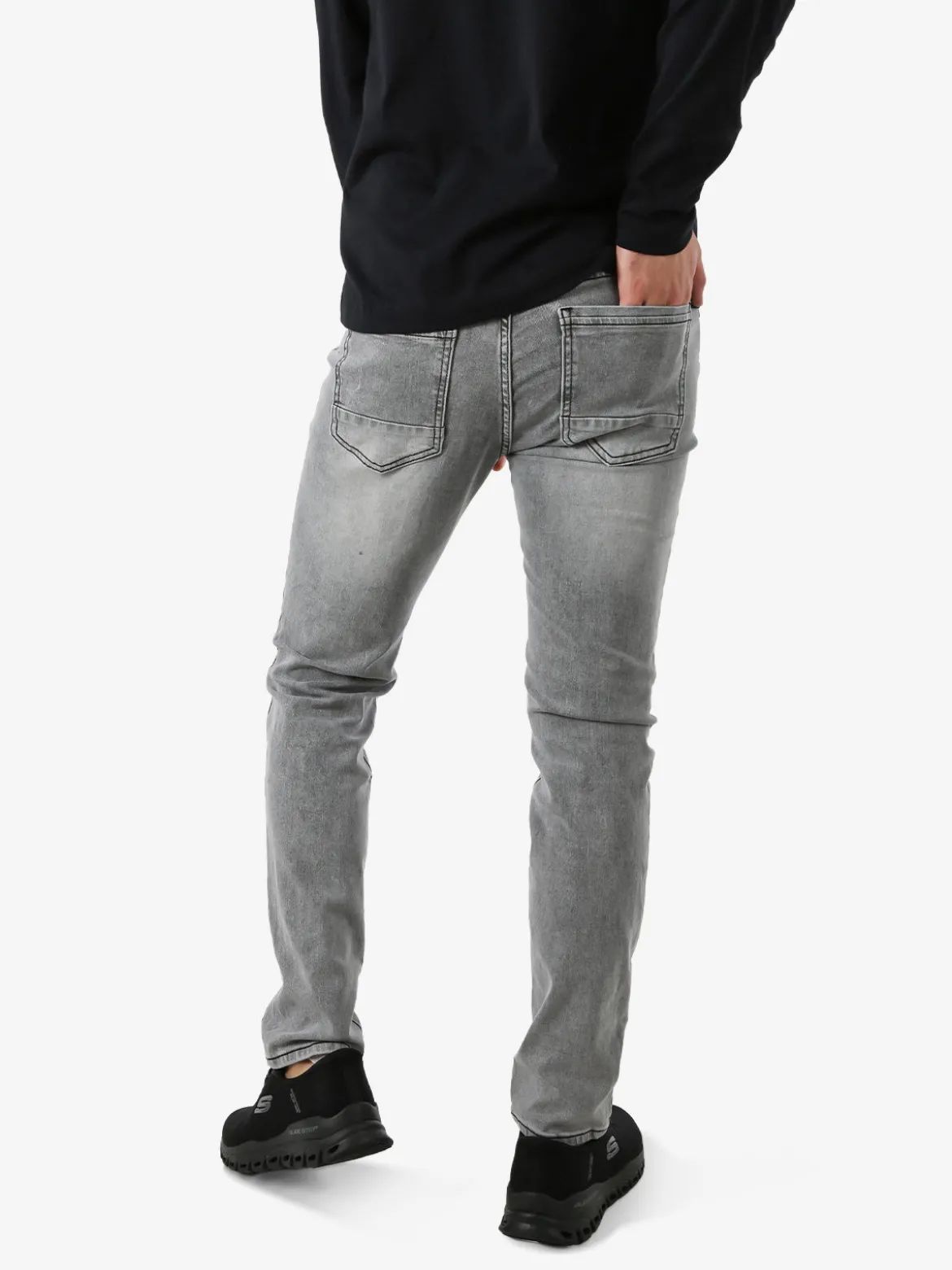Unimarca Jeans da uomo slim fit - grigio