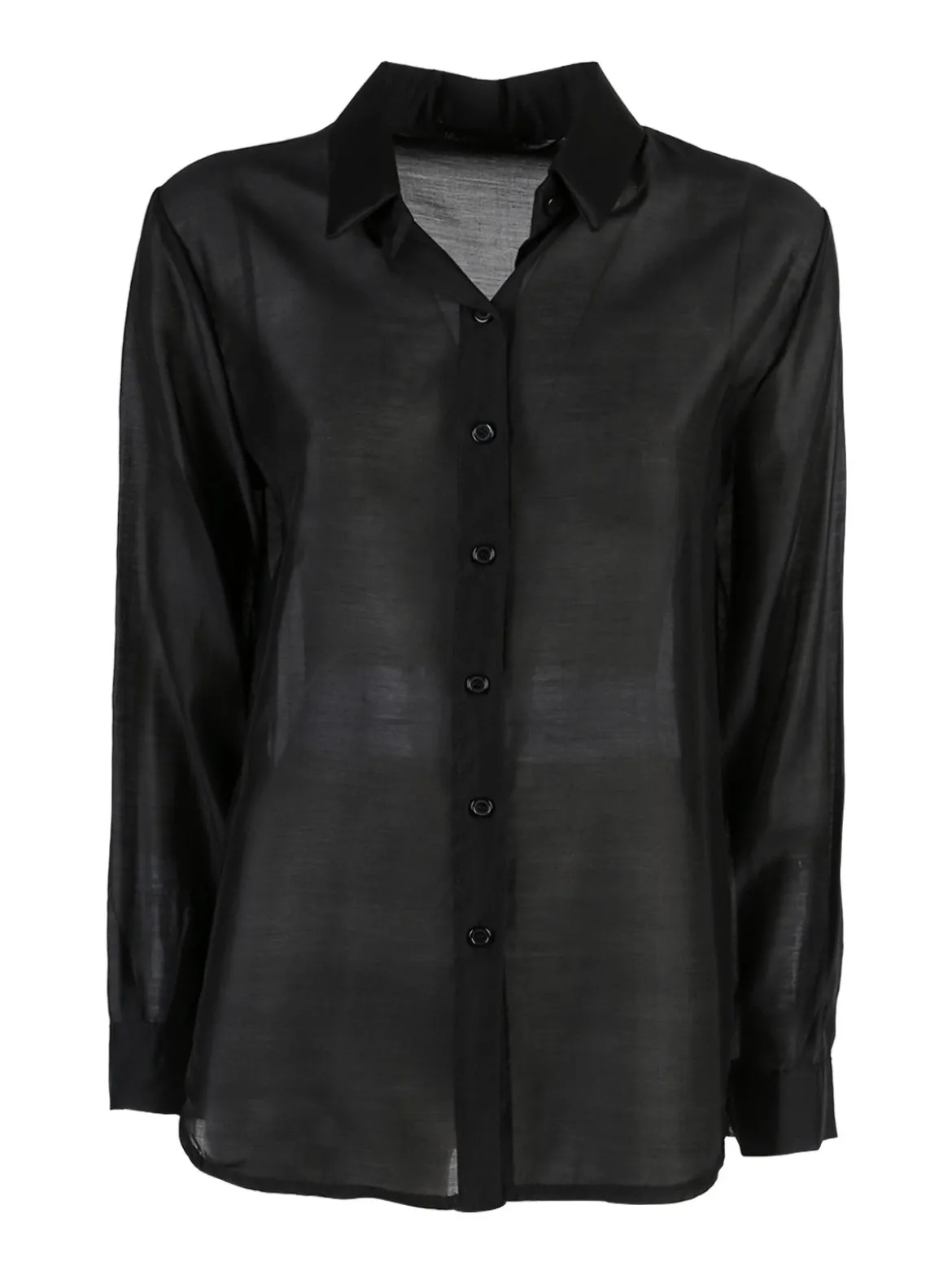 Unique Camicia donna a maniche lunghe - nero