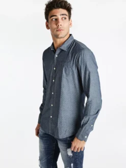 Urban Ring Camicia in cotone con taschino