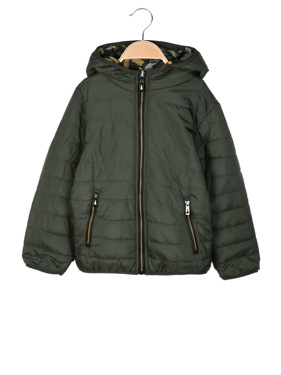 Urchin Giubbotto da bambino doubleface con cappuccio e zip