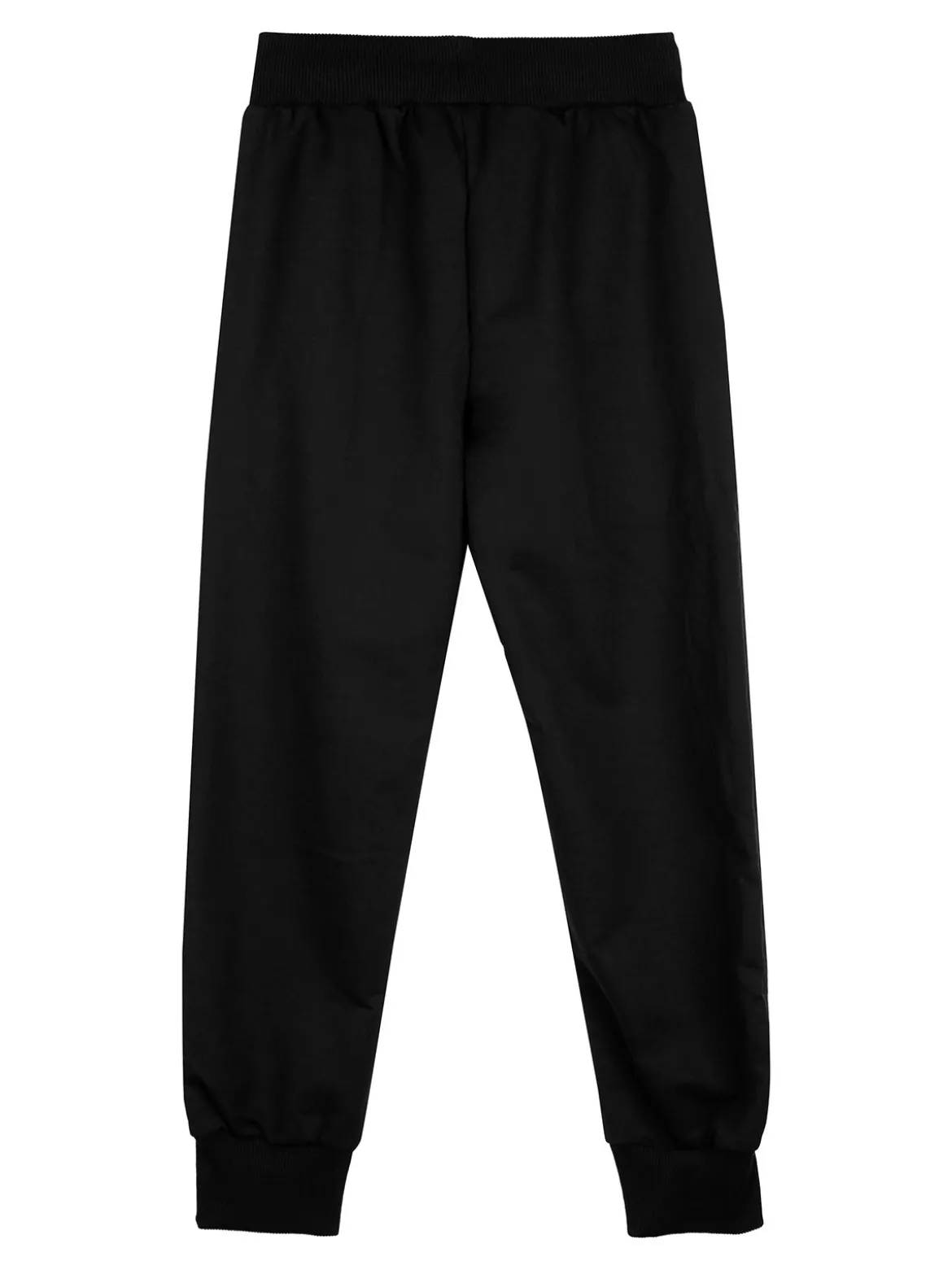 Urchin Pantaloni tuta da bambino con coulisse e polsini - nero