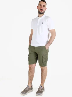 U.S. Golf Club Polo da uomo in cotone a maniche corte