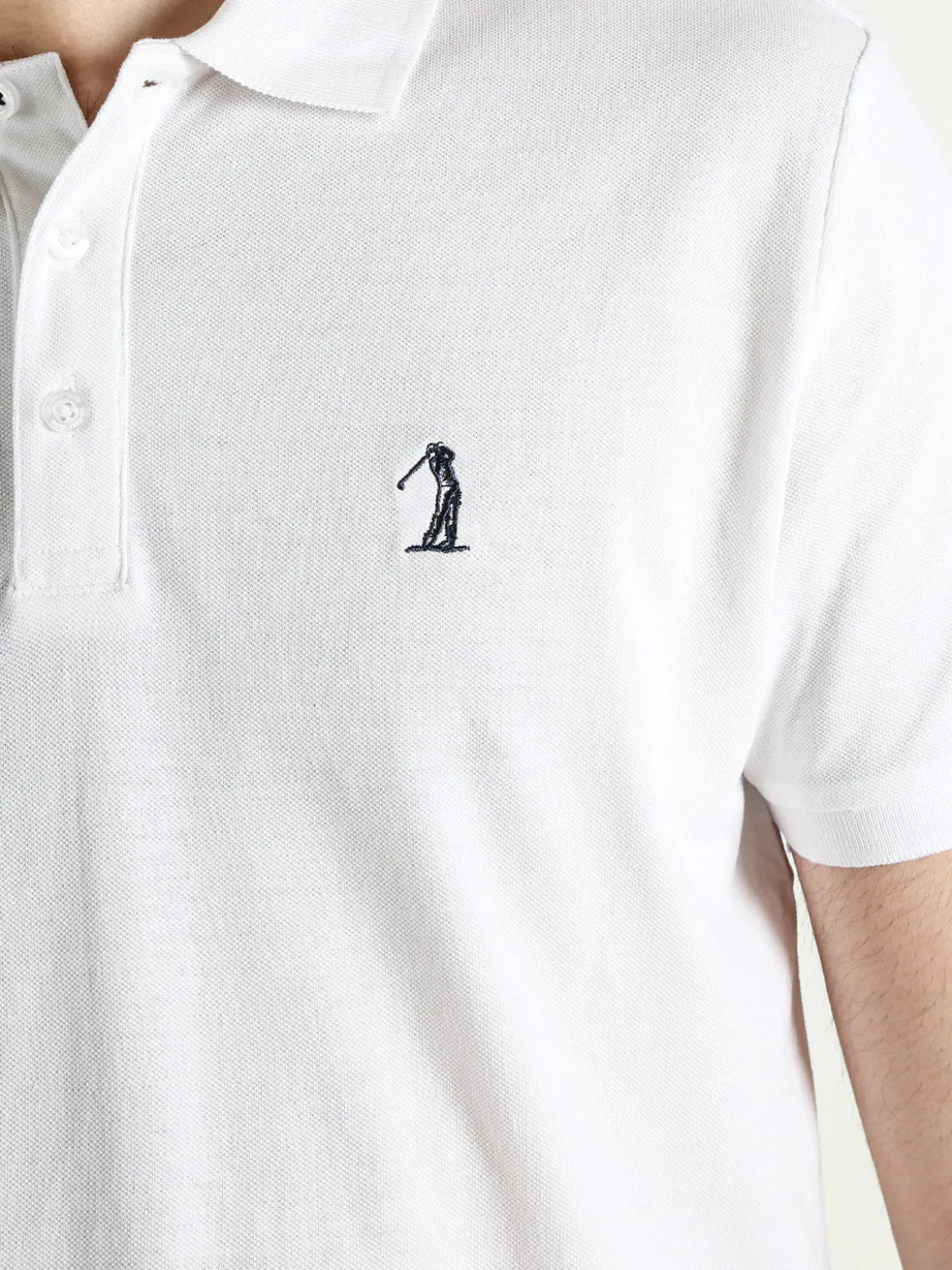 U.S. Golf Club Polo da uomo in cotone a maniche corte