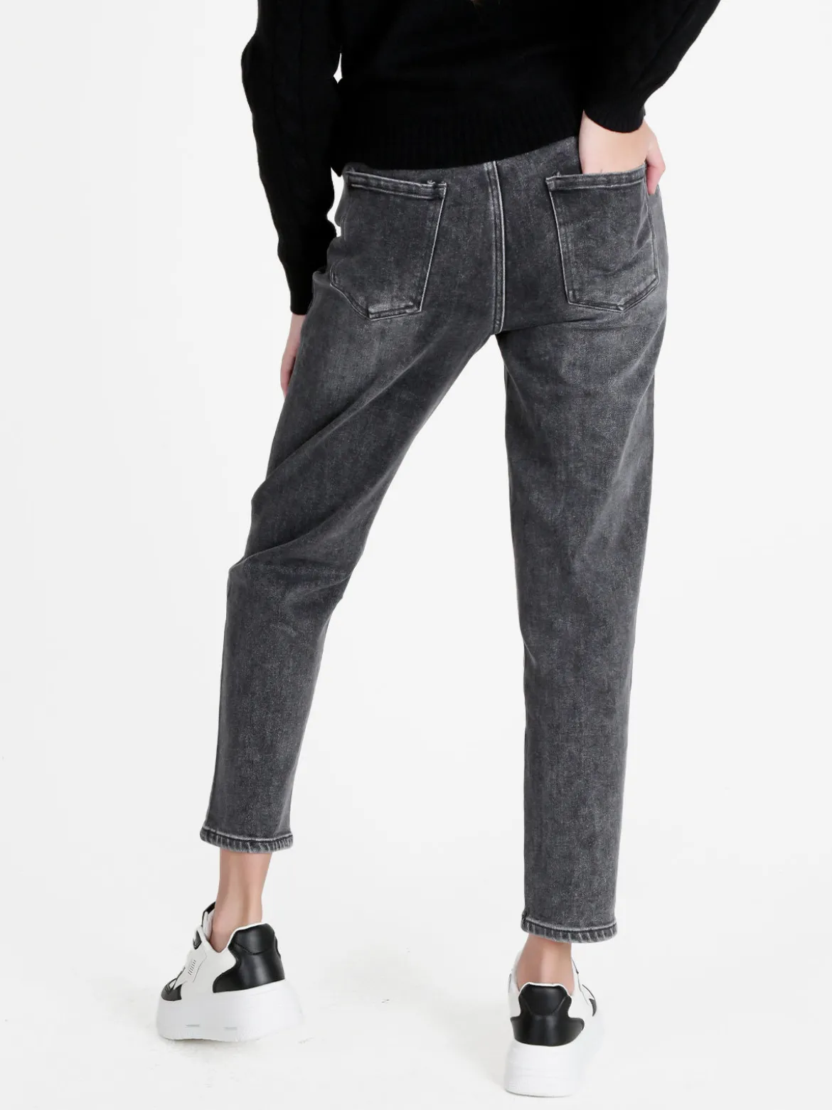 Vale Denim Jeans donna mom fit