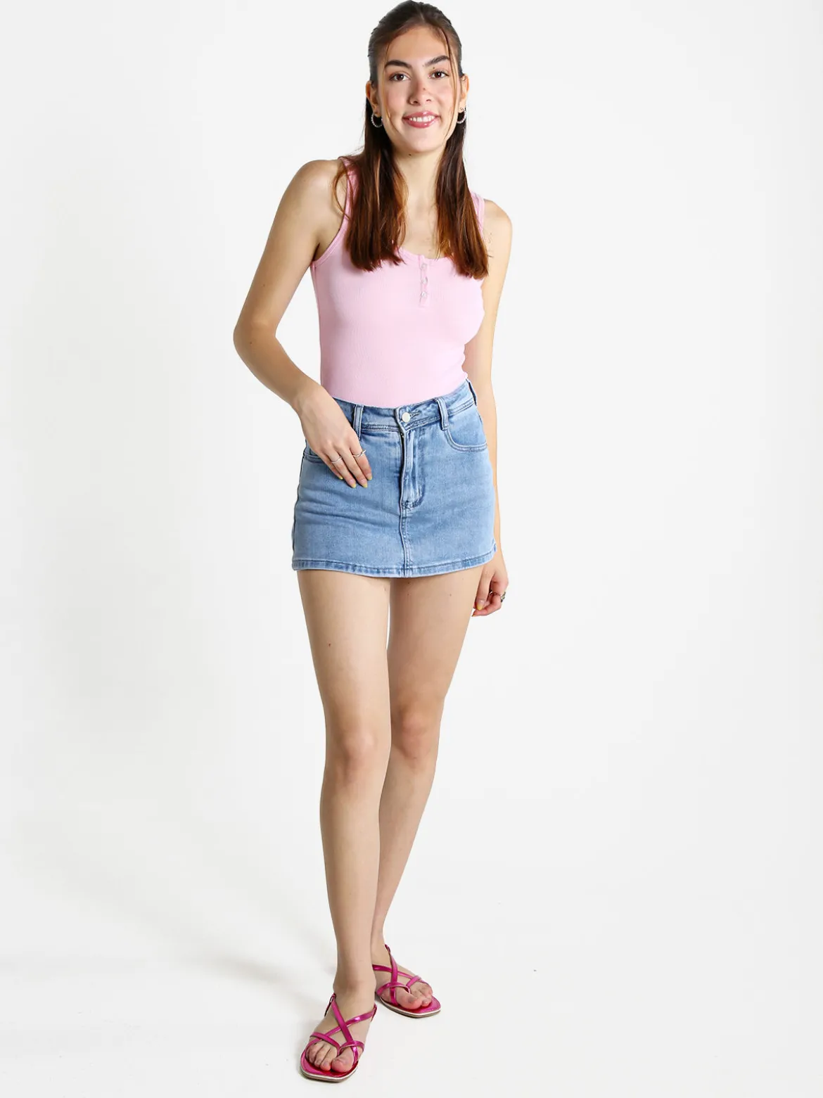 Vale Denim Pantagonna in jeans