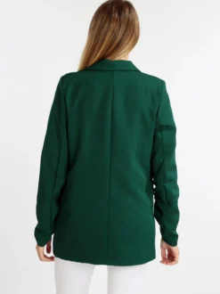 Vanita Blazer donna con maniche arricciate