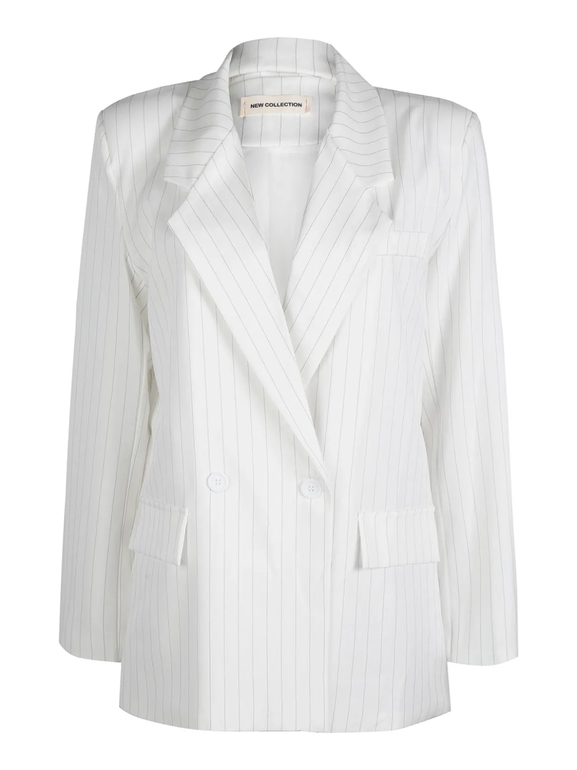 Vanita Blazer donna gessato con chiusura a doppio petto