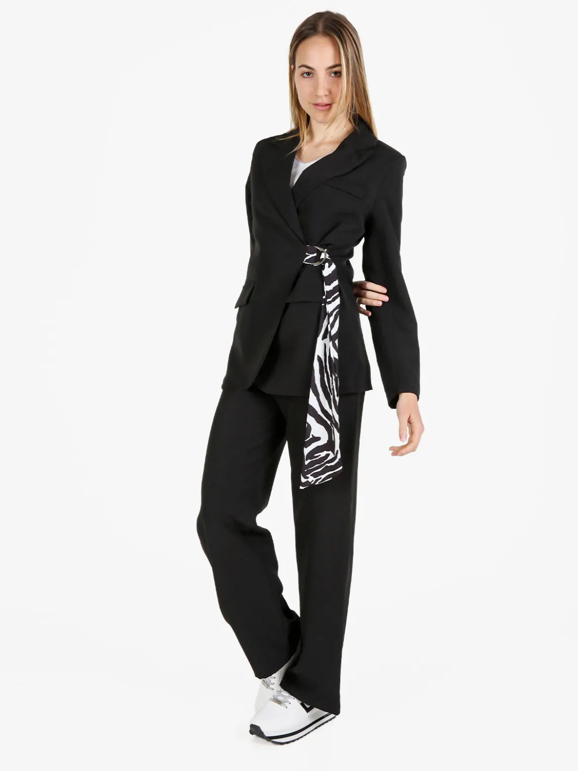 Vanita Completo da donna oversize con blazer e pantalone