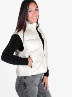 Vanita Gilet donna trapuntato con zip