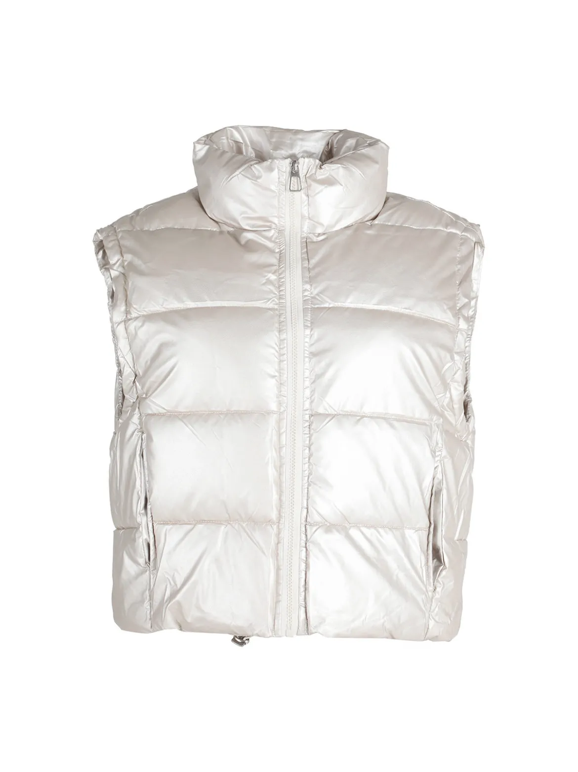 Vanita Gilet donna trapuntato con zip