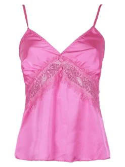 Vanita Top donna effetto raso
