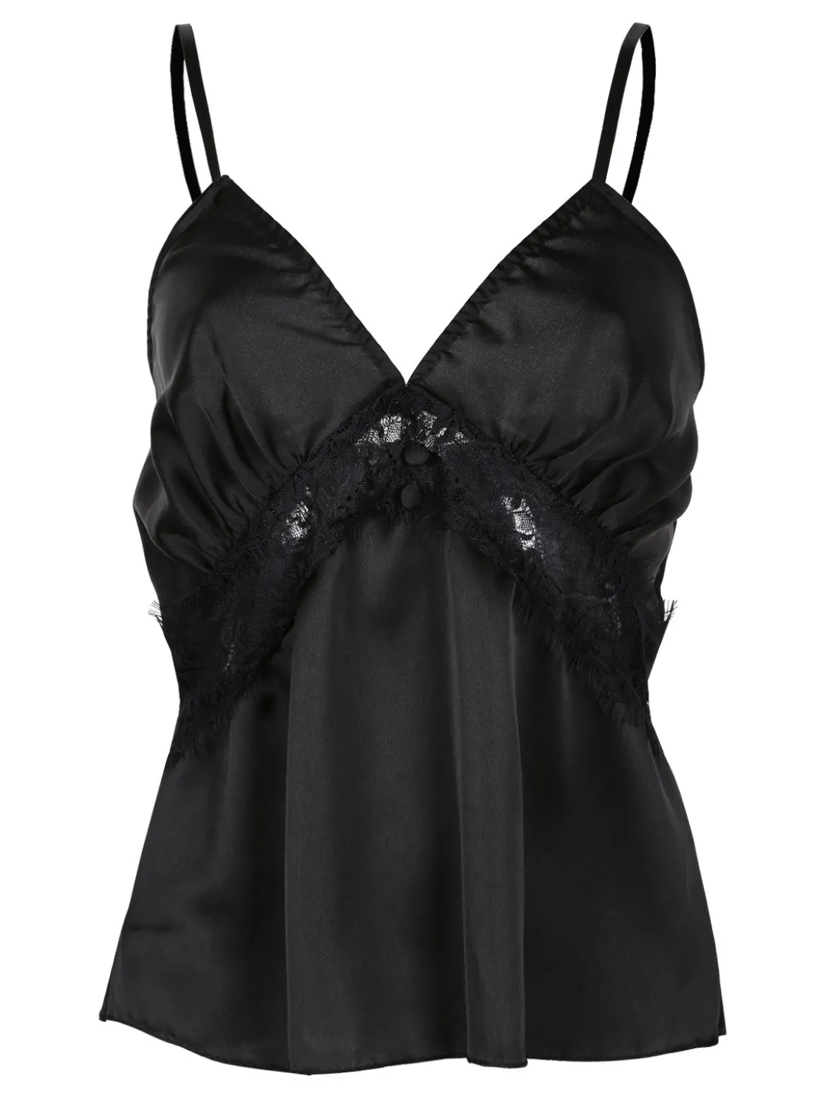 Vanita Top donna effetto raso