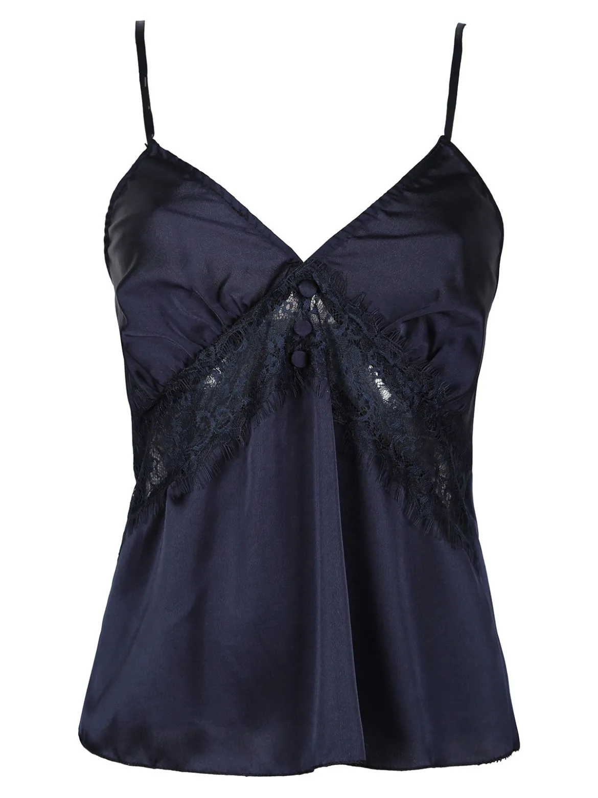 Vanita Top donna effetto raso