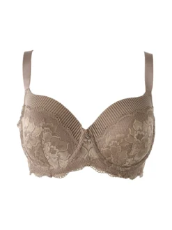 Verde Veronica AR14 Reggiseno imbottito preformato con ferretto coppa C - fango