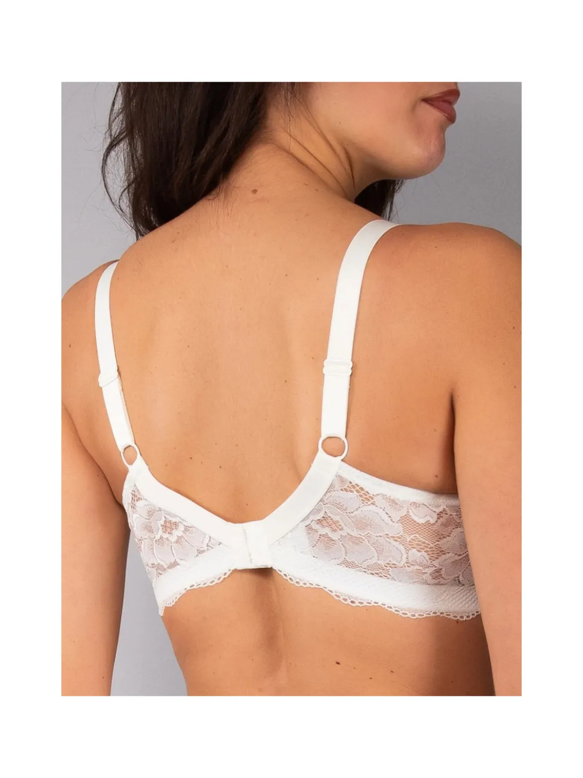 Verde Veronica AR16 Reggiseno imbottito preformato senza ferretto coppa C - panna