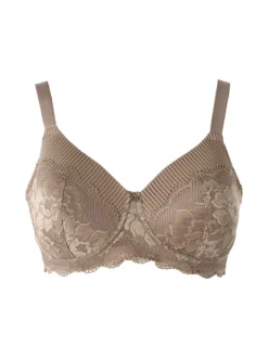 Verde Veronica AR16 Reggiseno imbottito preformato senza ferretto coppa D - fango
