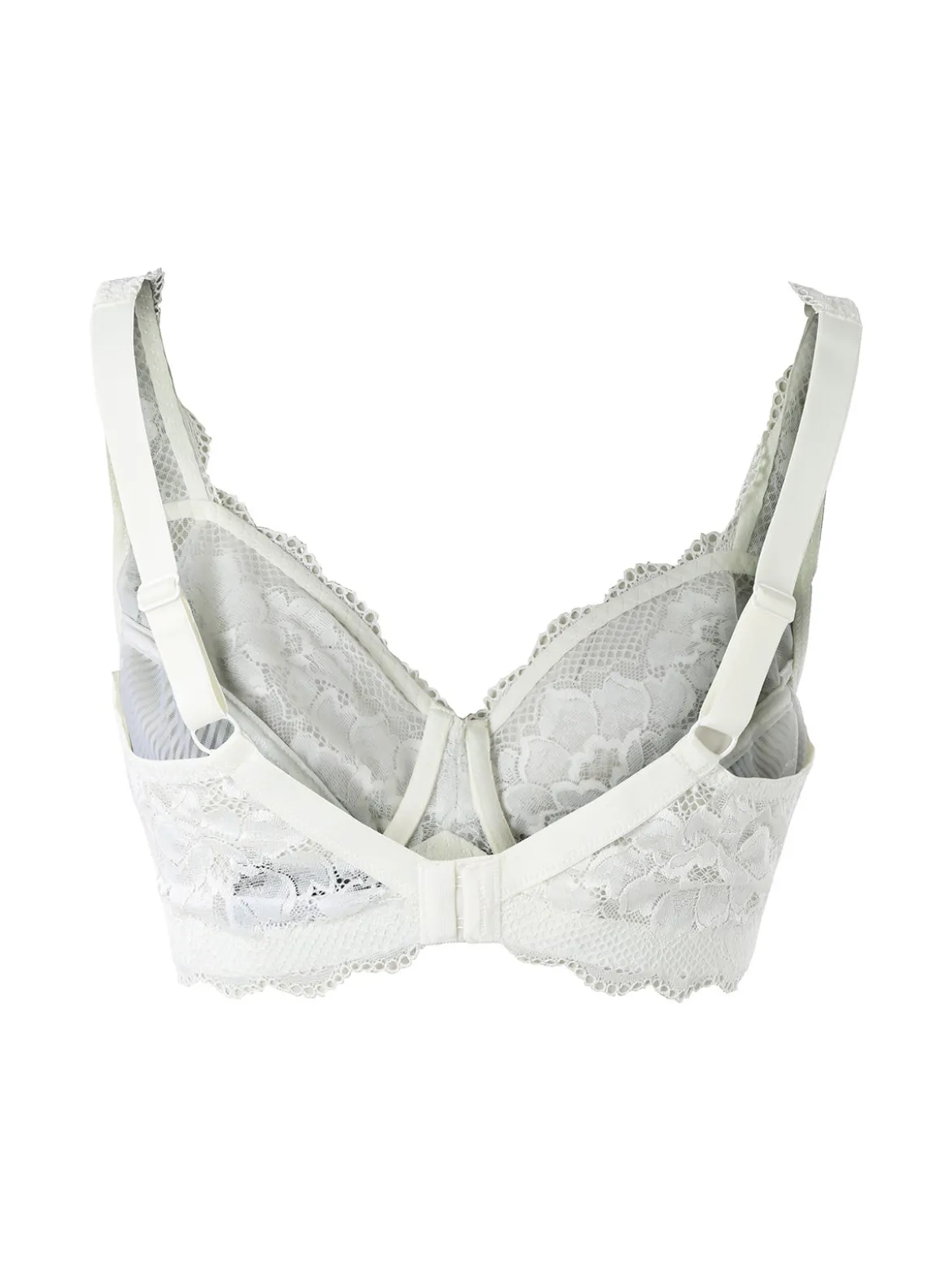 Verde Veronica AR12 Reggiseno sfoderato con ferretto coppa D - panna
