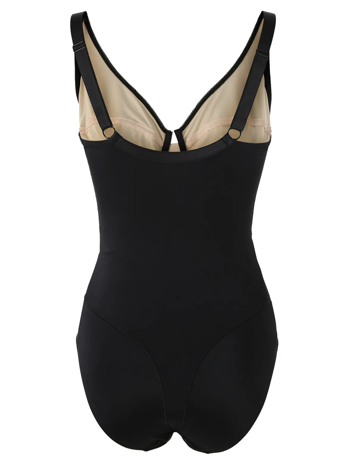 Verde Veronica DR42 Body donna francese con ferretto coppa C - nero
