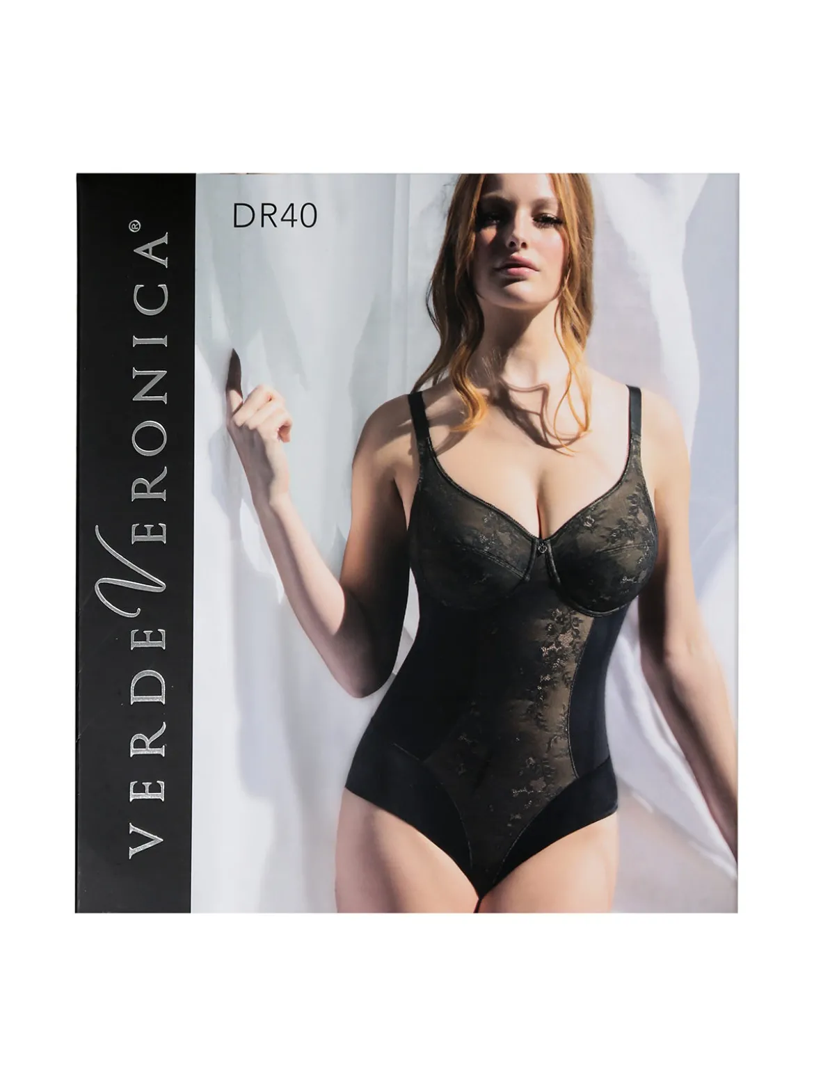 Verde Veronica DR40C Body francese donna senza ferretto coppa C - bordeaux