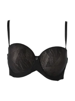 Verde Veronica OD24 Reggiseno con coppe imbottite e ferretto COPPA C - nero
