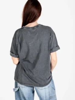Vicbee T-shirt donna oversize con stampa