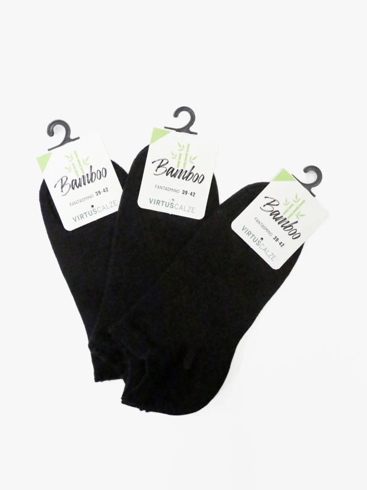 Virtus Fantasmino in bamboo. Confezione da 3 paia