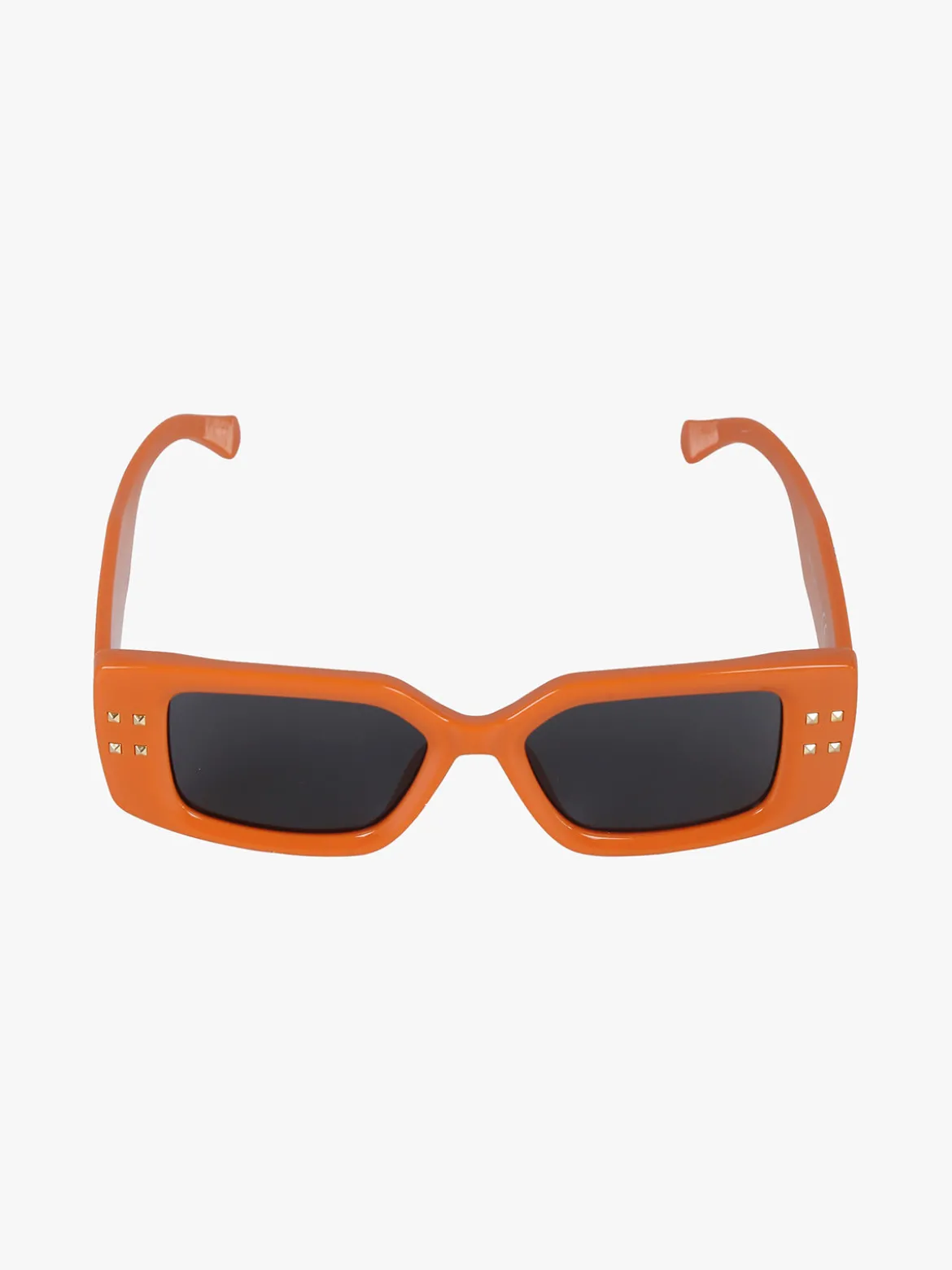 Visionmania Occhiali da sole rettangolari da donna con borchie
