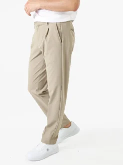 Warren Webber Pantaloni casual da uomo a gamba dritta - khaki