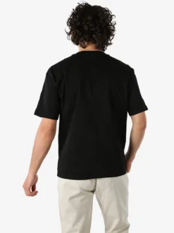 Warren Webber T-shirt oversize da uomo in cotone - nero