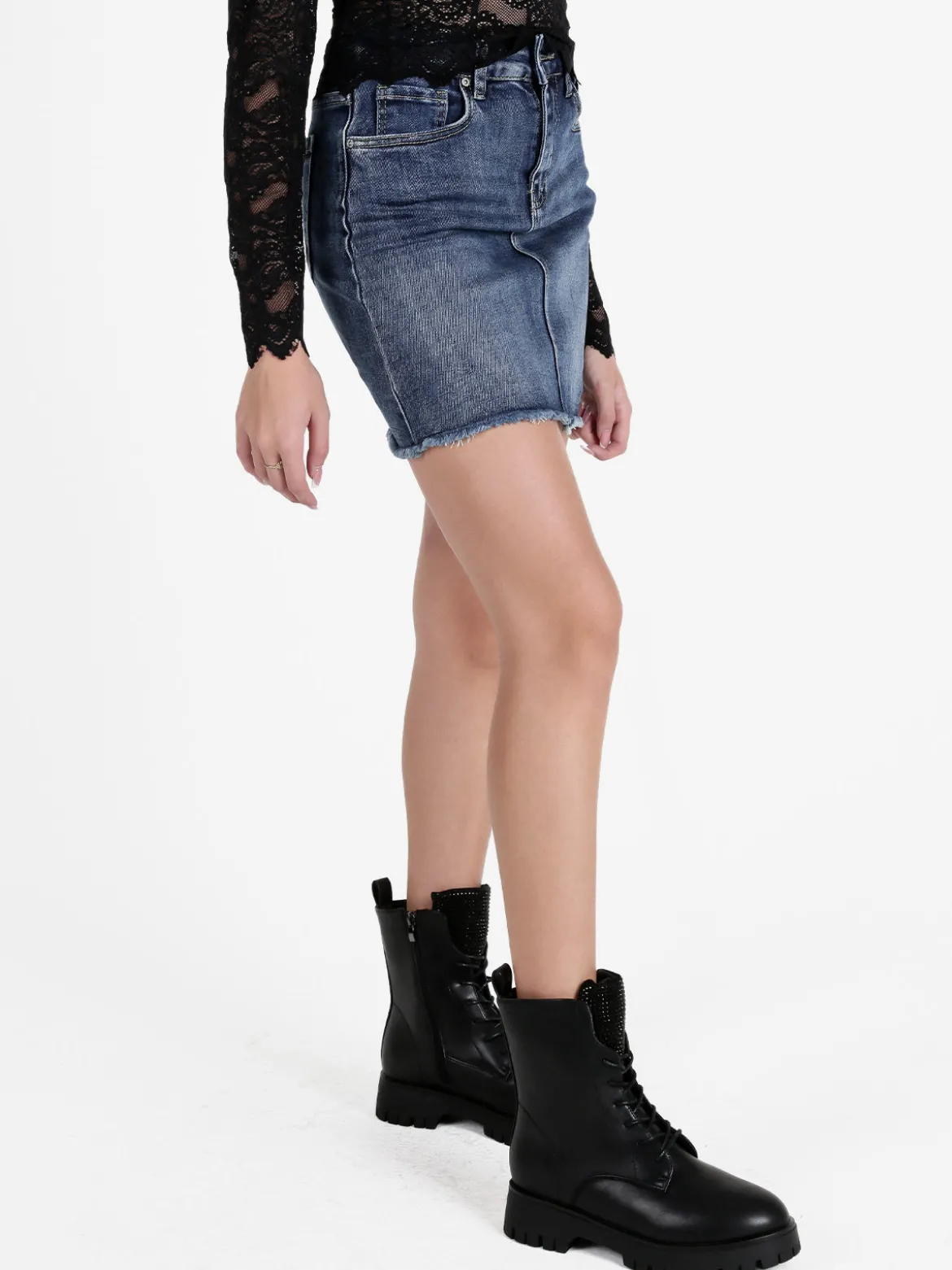 Water Jeans Gonna in jeans da donna