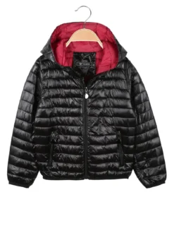W Collection Giubbino da bambino modello 100 grammi con cappuccio