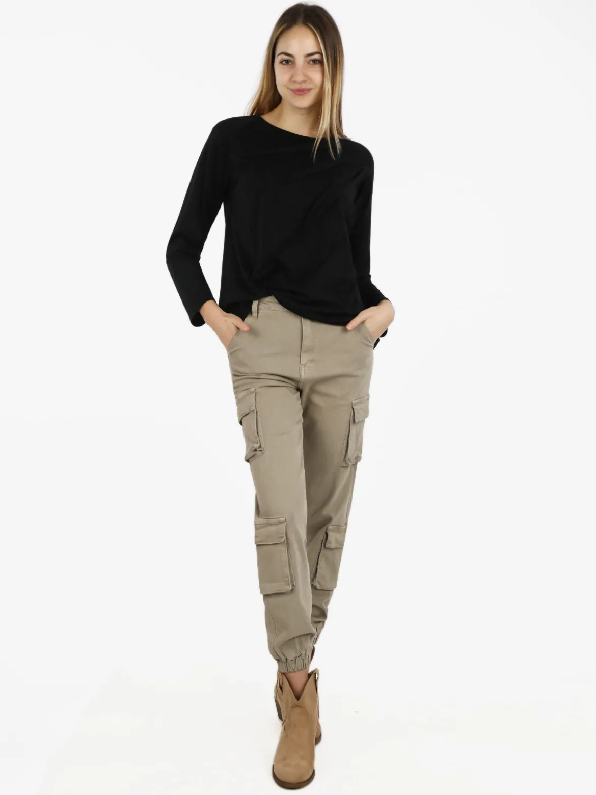 Wendy Trendy T-shirt donna oversize in cotone