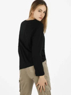 Wendy Trendy T-shirt donna oversize in cotone
