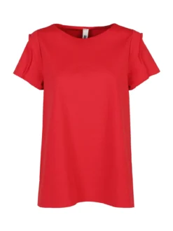 Wendy Trendy T-shirt donna oversize tinta unita